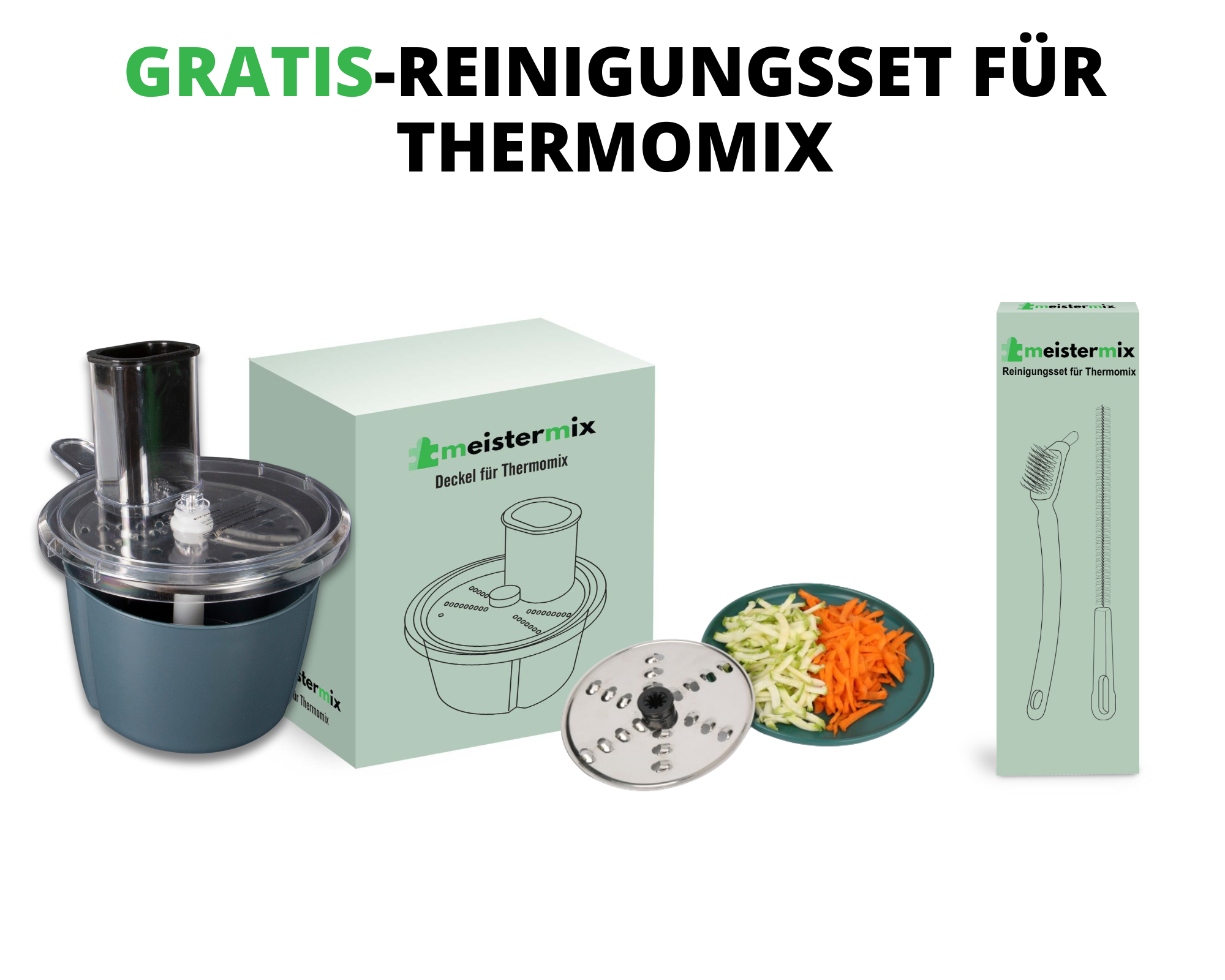 Coupix – Krajalnica do Warzyw do Thermomix (+ 1 DODATKOWE akcesorium GRATIS)