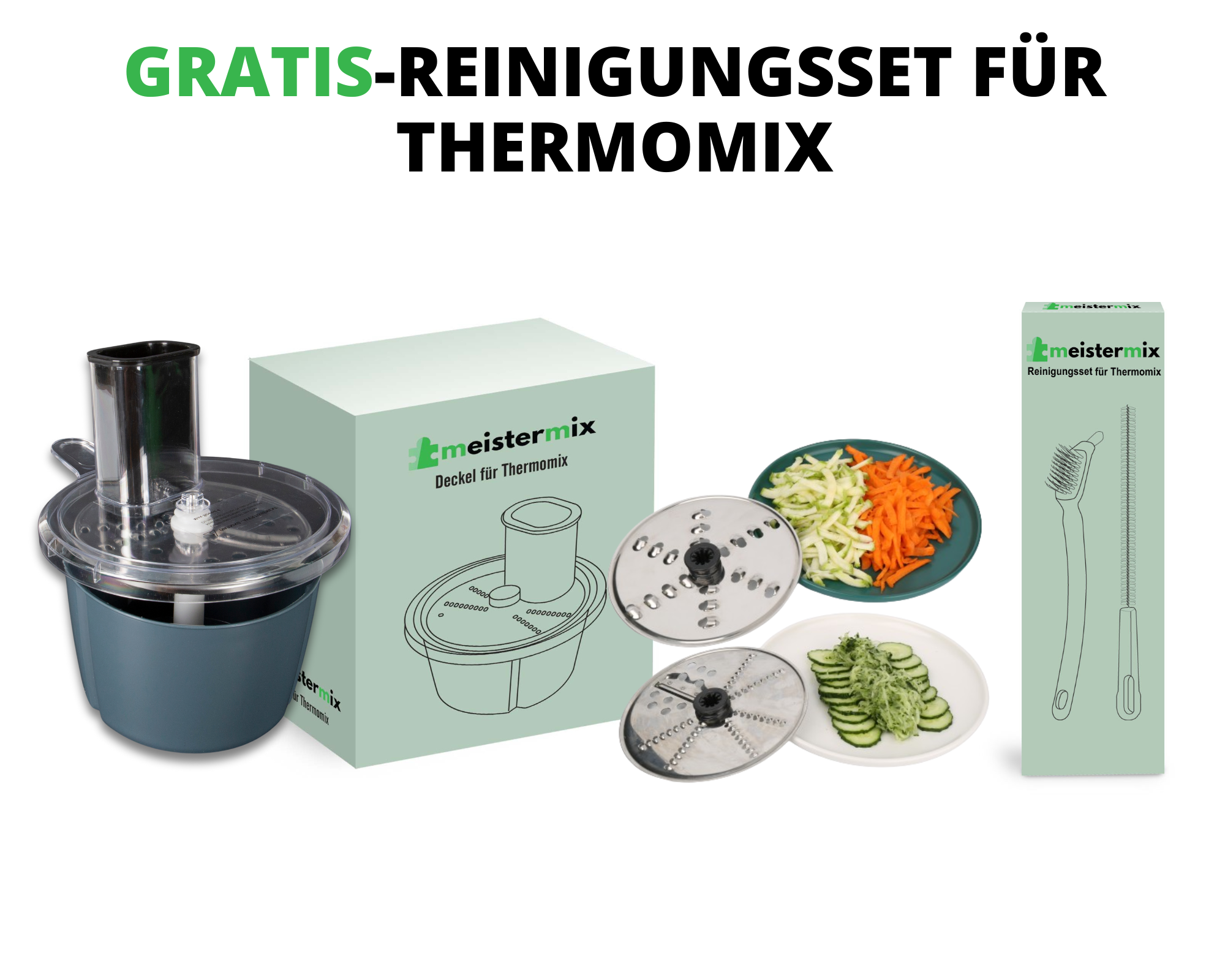 Coupix – Krajalnica do Warzyw do Thermomix (+ 1 DODATKOWE akcesorium GRATIS)